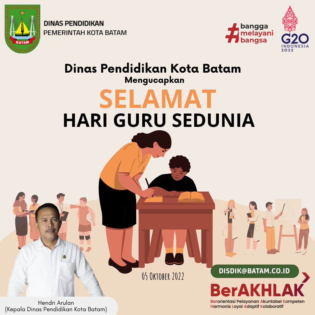 Hari Guru Sedunia – Dinas Pendidikan Kota Batam